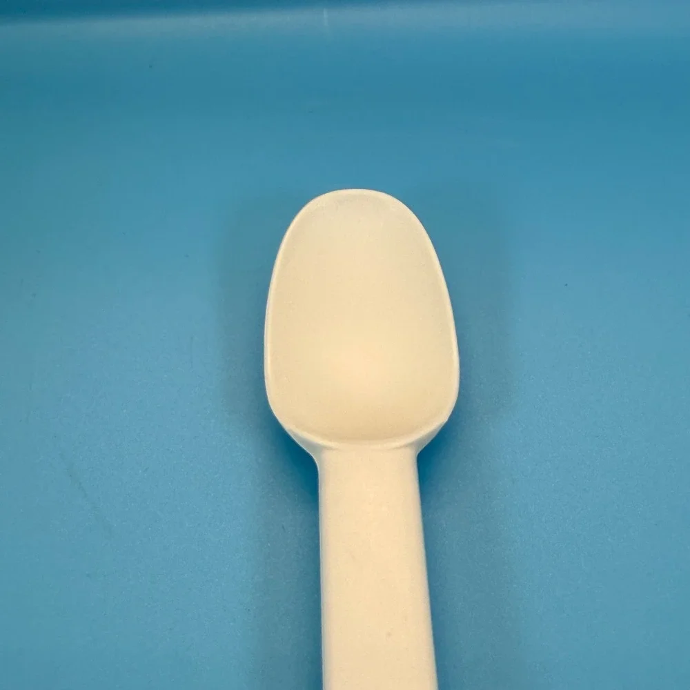 VTG Lauffer Ice‎ Cream Scoop Server White Melamine USA MCM Retro Serving itchen